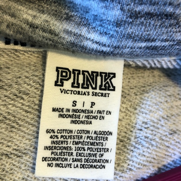 VS Pink 1/4 Zip Windbreaker/Sweatshirt - Picture 5 of 5